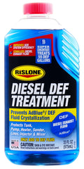 Rislone front packaging showing bottle and usage benefit