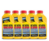 Rislone ring seal front packaging showing product and benefit of reducing blue smoke