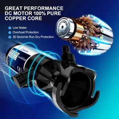 Ristow copper motor housing detail highlighting quiet durable performance