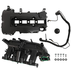 Riyhch valve cover front view showing clean OEM-style fit and improved sealing