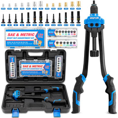 Rizom front view showing tool and case with organized components for portability and protection