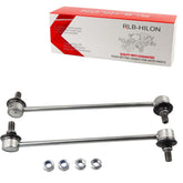 RLB-HILON front sway bar link kit packaging showing two links and hardware, clear fitment benefit