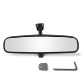 RLB-HILON front view full mirror showing wide reflective surface and clearer rear sightlines
