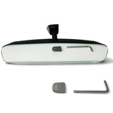 RLB-HILON front view mirror showing wider rear visibility benefit