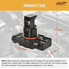 RLP detailed shot of sensing element for accurate airflow readings