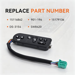 RLP switch electrical plug and pins view showing OEM-compatible connector