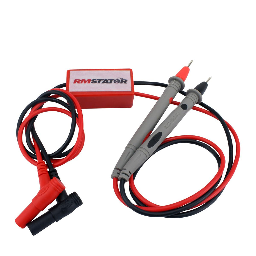 RMSTATOR DVA adapter front view showing compact design and durable housing benefit