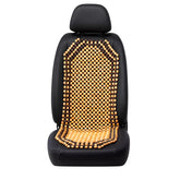 Road Comforts front view beige seat cover adding ventilation and comfort