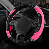 Road Comforts hot pink cover front view shows vibrant color and fit benefit