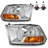 ROADEAL front-facing headlight assembly showing clean factory fit and improved visibility