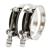 ROADFORMER front view of 6 inch T-bolt clamp package showing product and size benefit