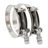 ROADFORMER front view clamp pair showing fit and finish, reliable sealing