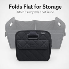 Roadkin open main compartment divided for organized storage and quick access