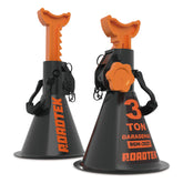 ROADTEK front view showing pair and stable stance for safe support