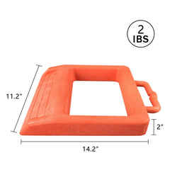 ROBLOCK underside close-up showing traction treatment for superior floor grip