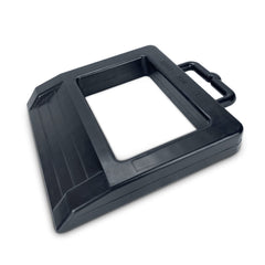 ROBLOK front view showing full chock for quick identification and durability