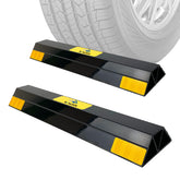 ROBLOCK front view of parking stopper showing secure stopping point
