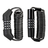 ROCKBROS helmet lock front view showing compact housing and twin set for portability
