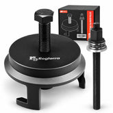 Rogierra front view of harmonic balancer puller showing compact packaging and tool benefits