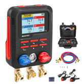 Rogvoc manifold front view showing controls and ports for fast diagnostics