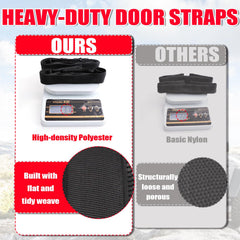 ROMASO polyester weave detail highlighting tough fabric that resists abrasion