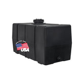 RomoTech 50 gallon horizontal tank front view showing compact profile and stability