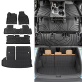 Rongtaod front passenger mat showing precise fit and easy cleaning