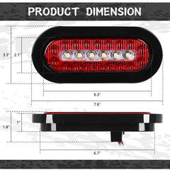 RONSTA close-up of LED array and PC lens highlighting high visibility and focused light