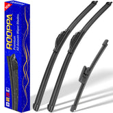 Rooppa front packaging showing Veloster 3-piece kit, clear fit and contents