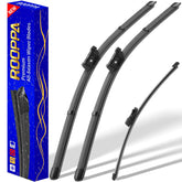 Rooppa front packaging showing the three-blade kit and quick benefit