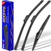 Rooppa front packaging showing complete 3-piece wiper set and benefits