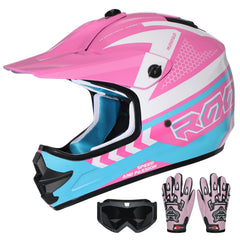 ROOZO helmet front view showing full-face protection and secure fit