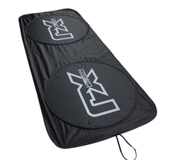 Rorex sunshade folded inside storage pouch for compact, protected carrying