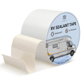 ROSEUP front packaging of roof repair tape shows protective benefits