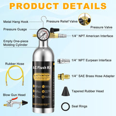 Rossesay rubber conical flushing head detail creating a secure seal to prevent back-spray