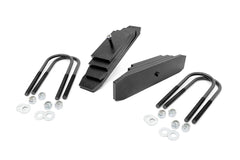 Rough Country kit box and components showing clear bolt-on benefit