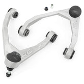 Rough Country front view of forged upper control arm showing solid one-piece strength