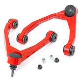Rough Country forged upper control arm front view showing robust one-piece design and strength
