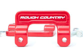 Rough Country front packaging showing red aluminum kit and branding, easy identification benefit