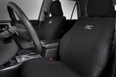 Rough Country front seats overview showing full protection and renewed interior look