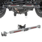 Rough Country front-mounted stabilizer showing improved steering control