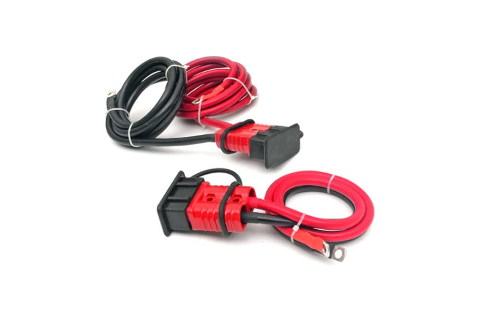 Rough Country front connector close-up showing secure quick-disconnect benefit