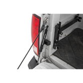 Rough Country front view of tailgate assist showing robust design and smoother lowering