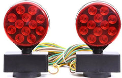 ROULER front view of tow light kit showing lens and housing for clear signaling