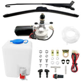 ROVIKE front view of complete wiper kit showing all components and fit