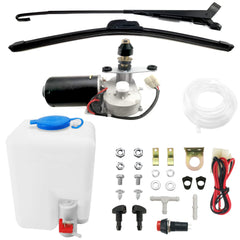 ROVIKE front view of complete wiper kit showing all components and fit