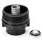 ROVIKE front view of oil filter housing cap showing fit and finish benefit