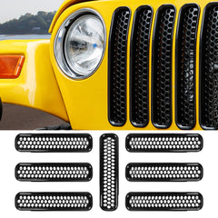 RT-TCZ front grille full view showing clean honeycomb look and improved appearance