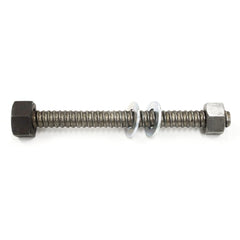 Rudedog U.S.A. welded nut close-up highlighting secure one-end fixation benefit