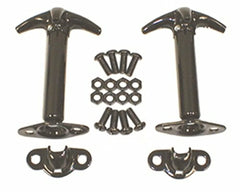 Rugged Ridge close-up of powder-coated catch texture for corrosion resistance